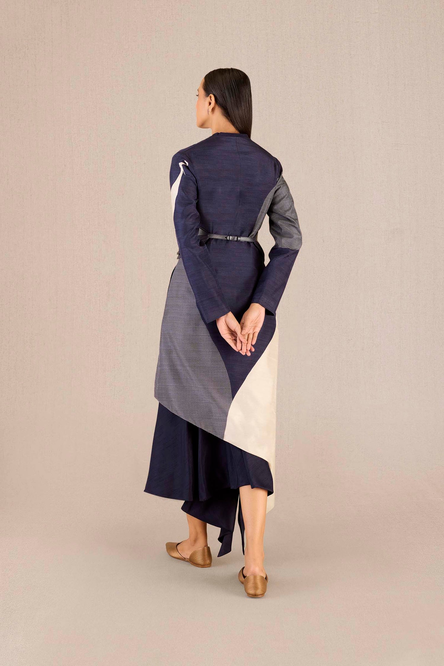 Silk Serena Jacket Set – Purple