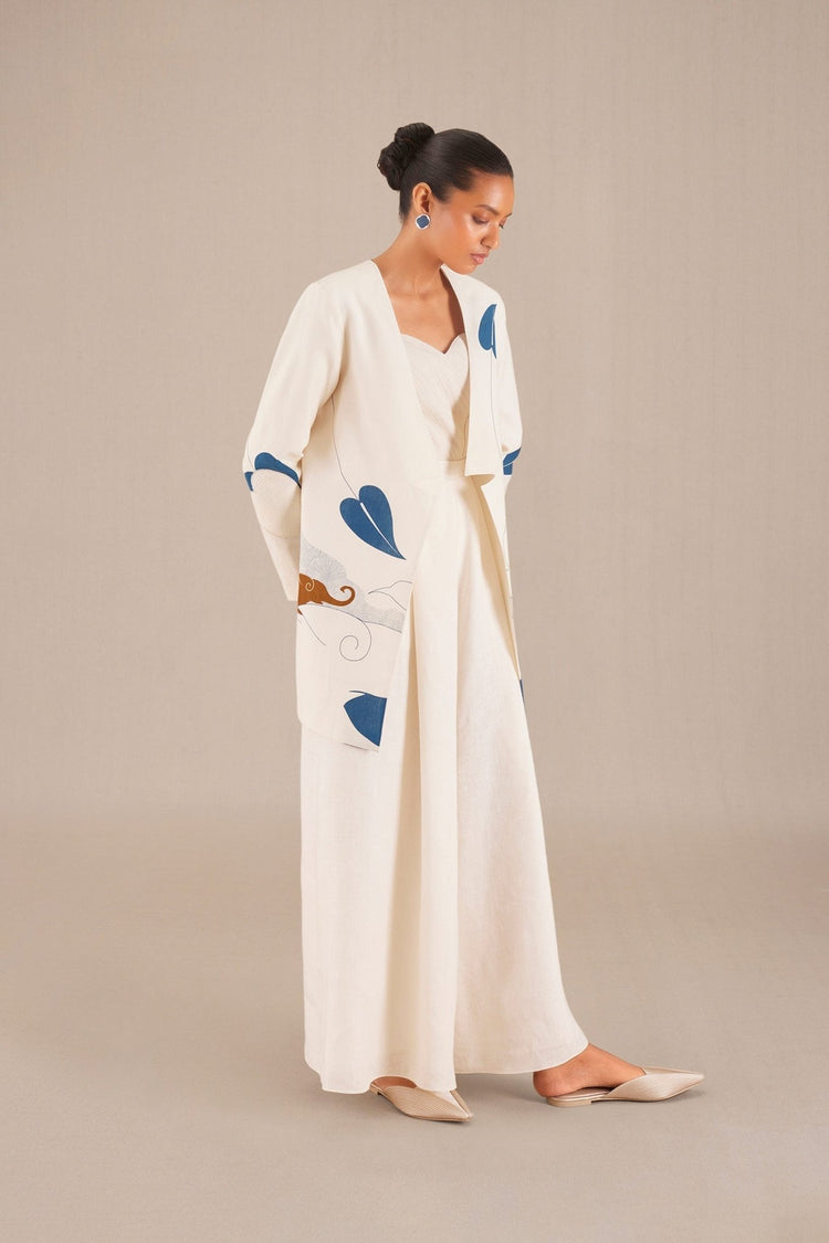 Athena Jacket Set - Ivory
