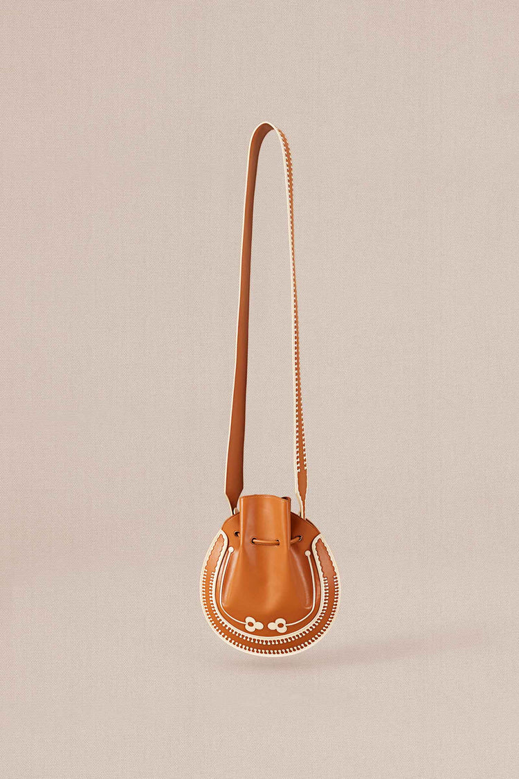 Nyla Bucket Bag - Tan