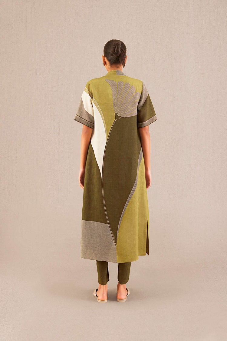 Zilda Cape Set - Olive