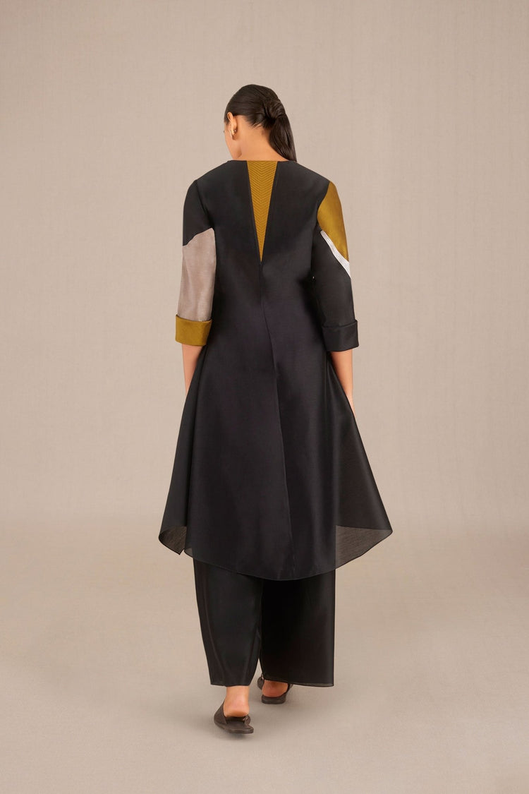 Kafiya Tunic Set - Black