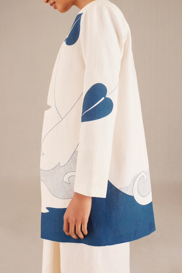 Athena Jacket Set - Ivory