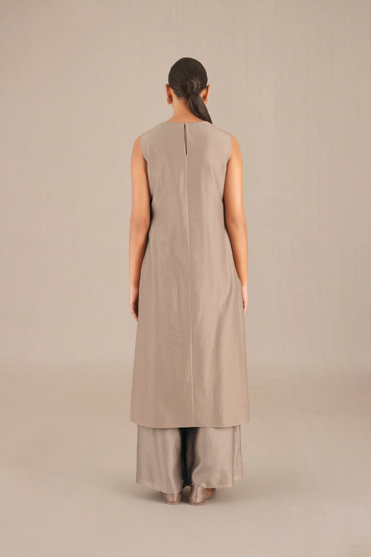 Zaila Cape Set - Camel