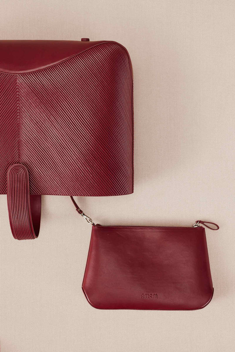 Saniah Bag - Wine