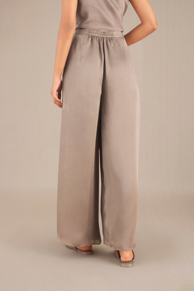 Effat Jacket Set - Metallic Silver