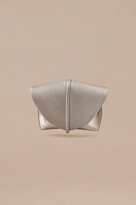 Faux Leather Myah Mini Clutch – Metallics