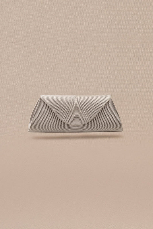 Faux Leather Reba Clutch – Metallics