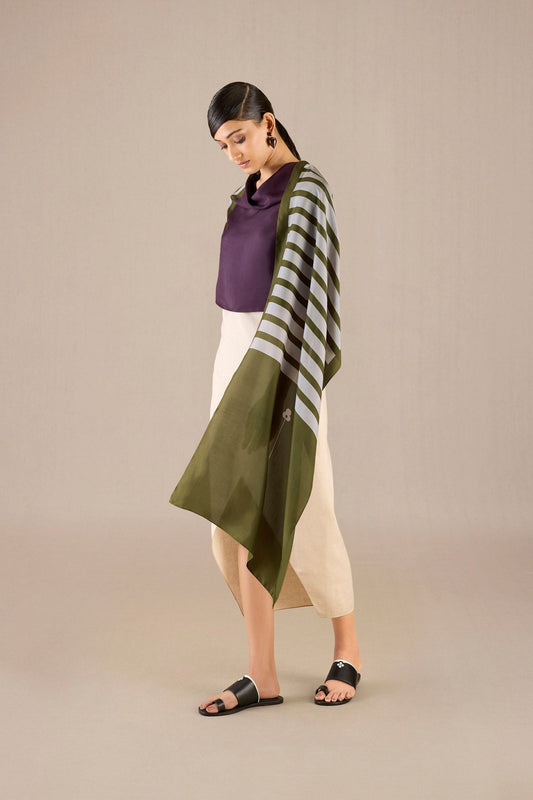 Silk Irela Scarf – Green