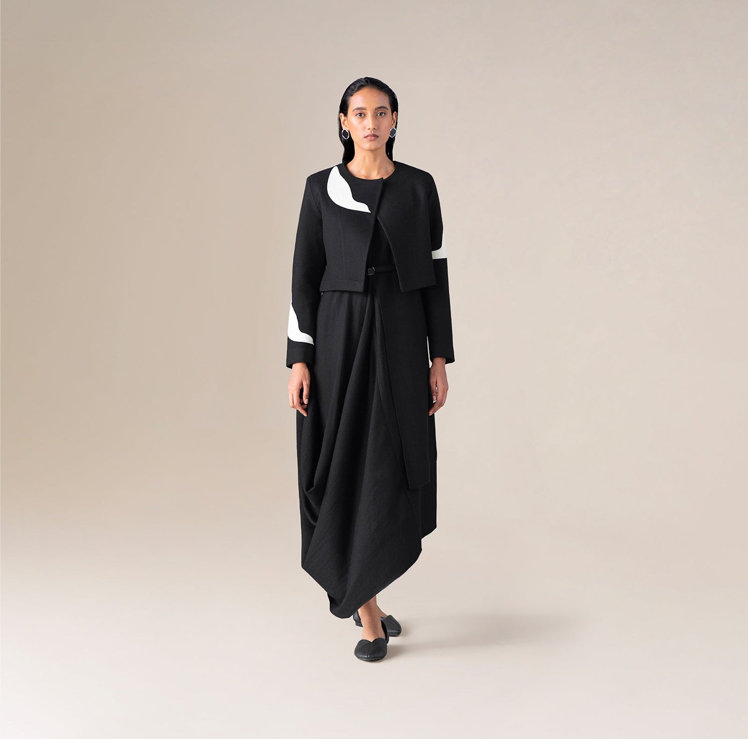  Wool Azmi Jacket – Black