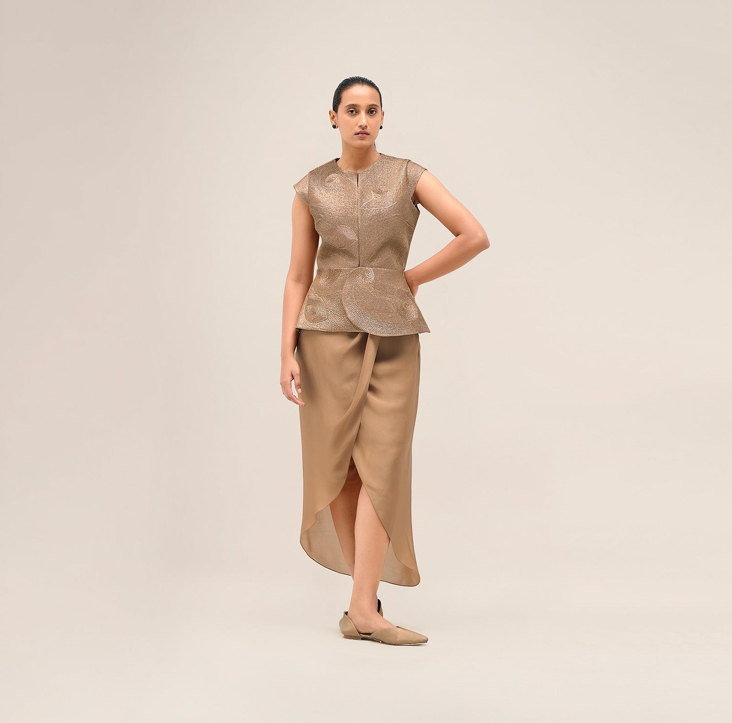  Metallic Noor Jacket Set – Metallics