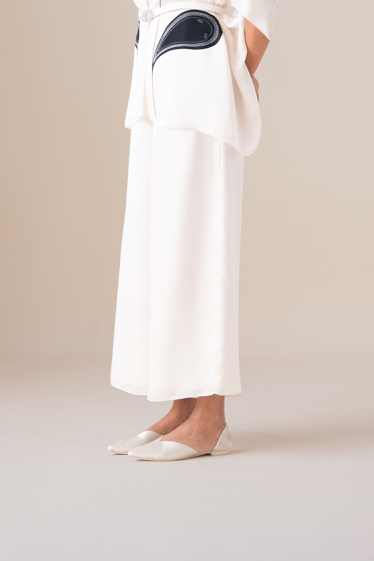  Organza Veya Pants – Ivory