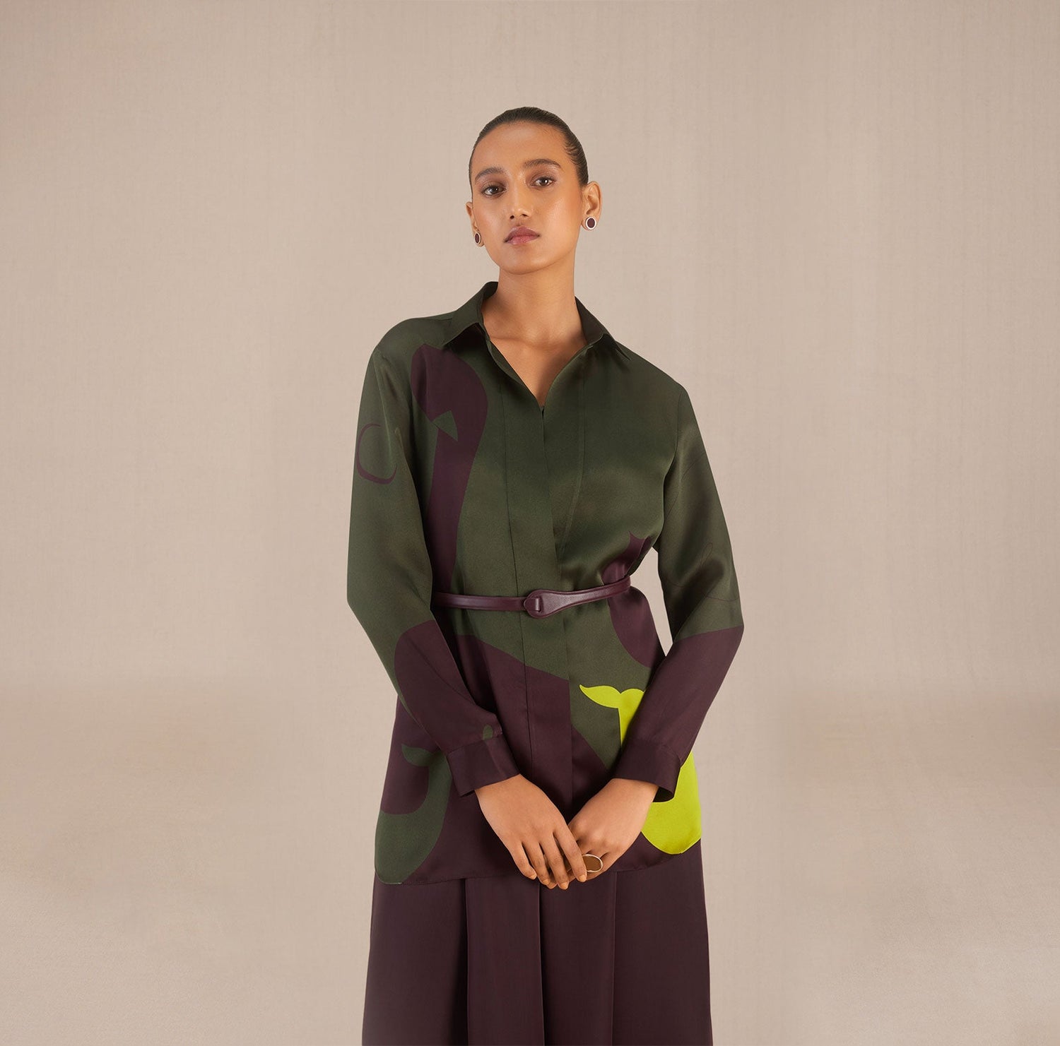 Yamna Shirt - Olive 