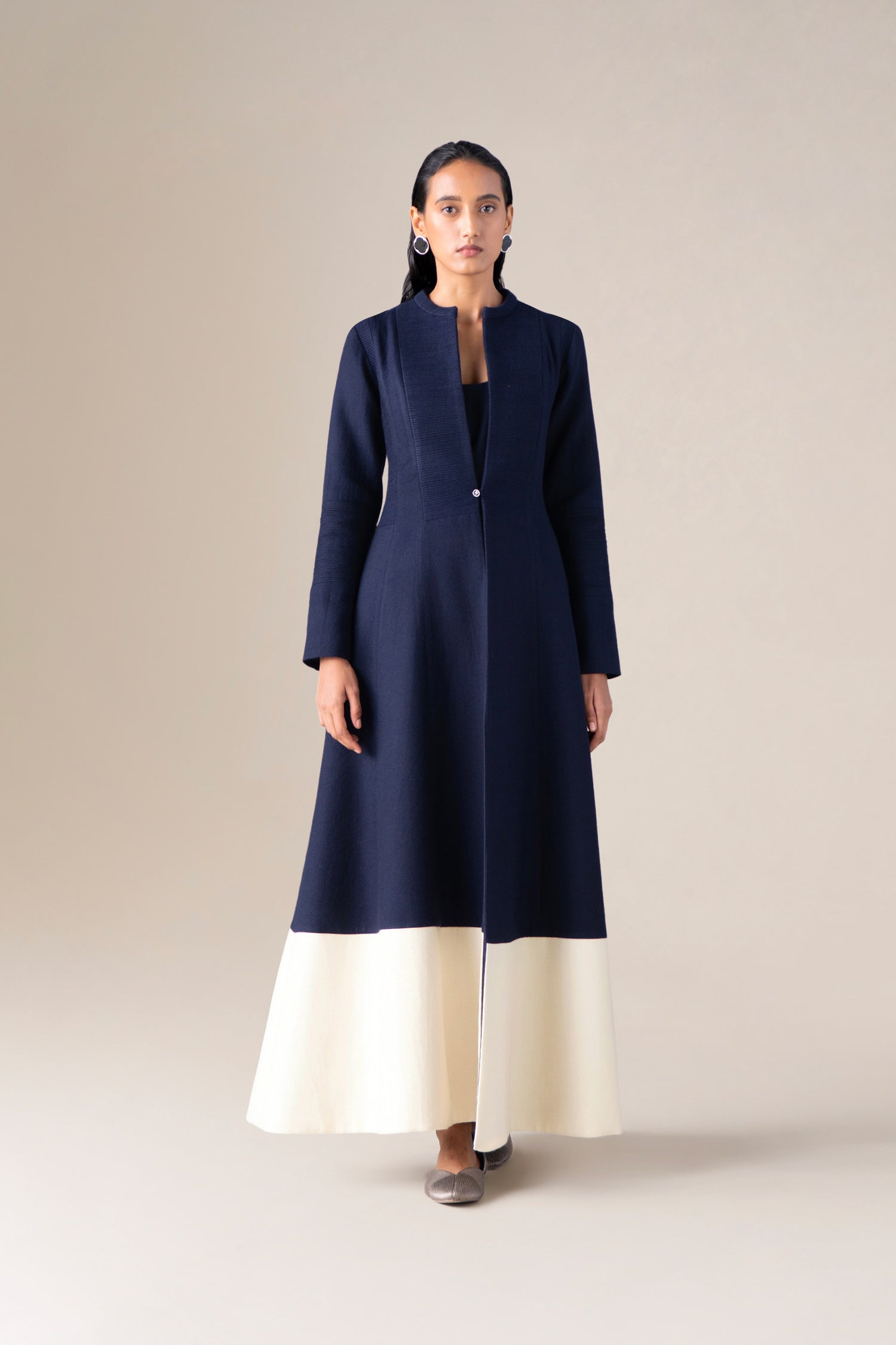  Wool Maha Jacket Set – Purple