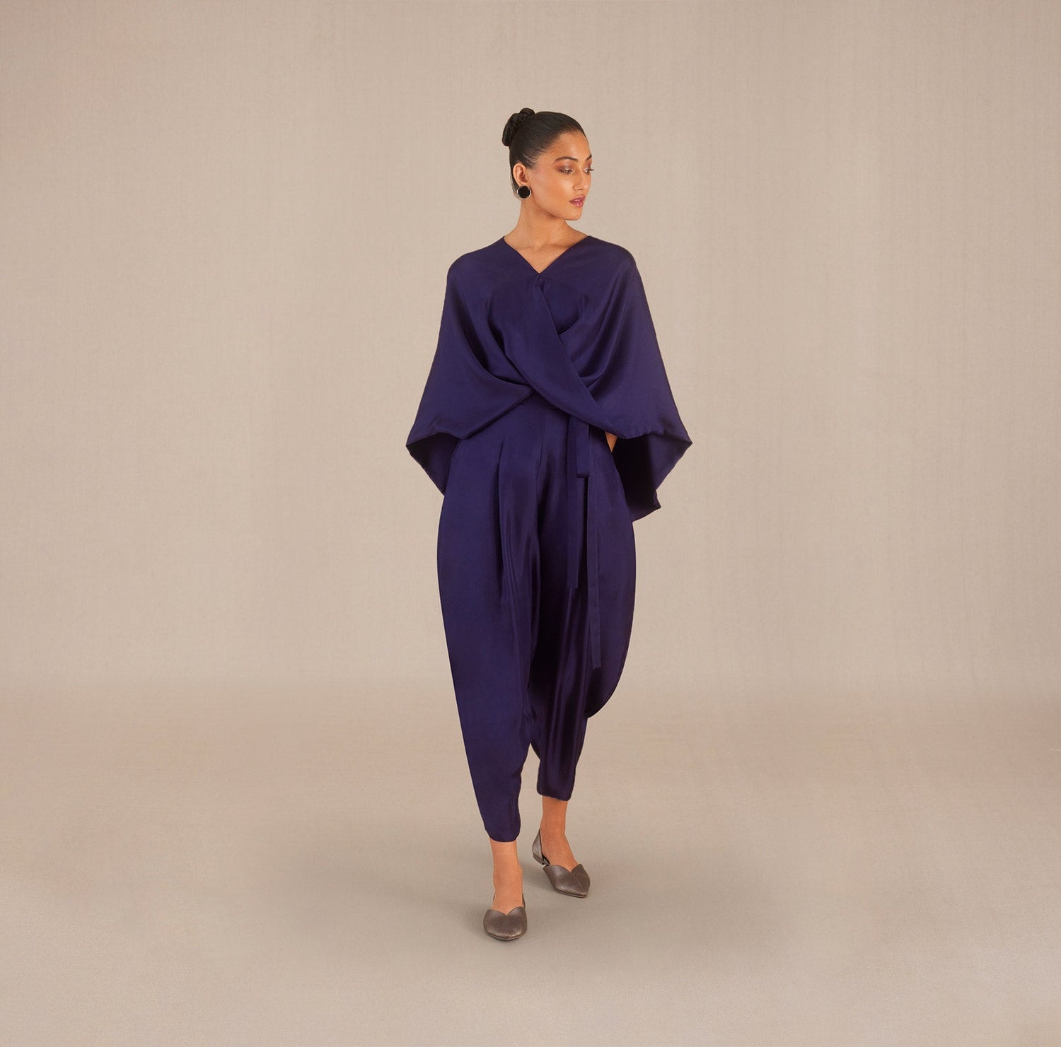 Zayna Top Set - Deep Purple 