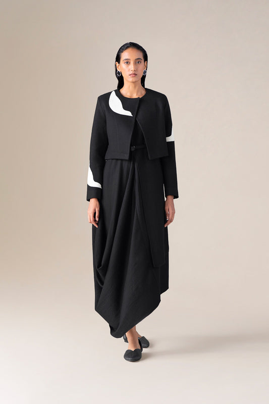 Wool Azmi Jacket – Black