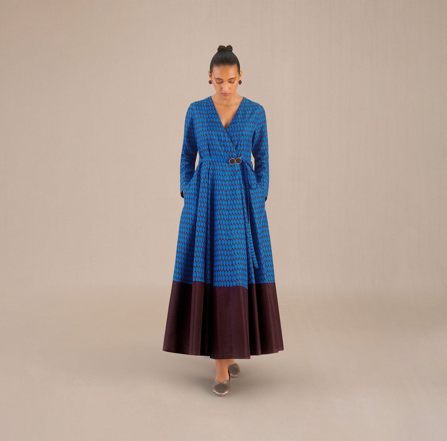 Dina Dress - Cobalt 