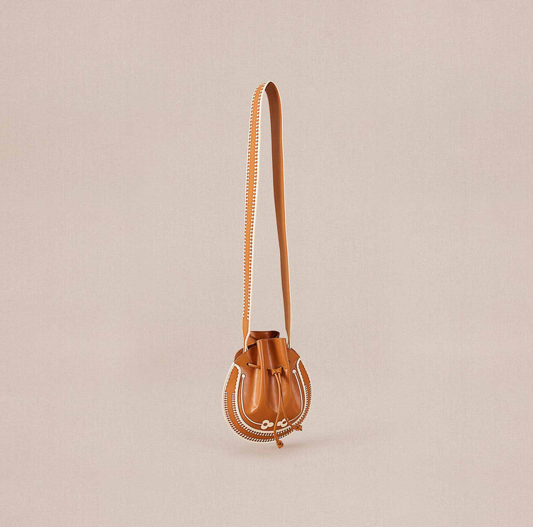 Nyla Bucket Bag - Tan