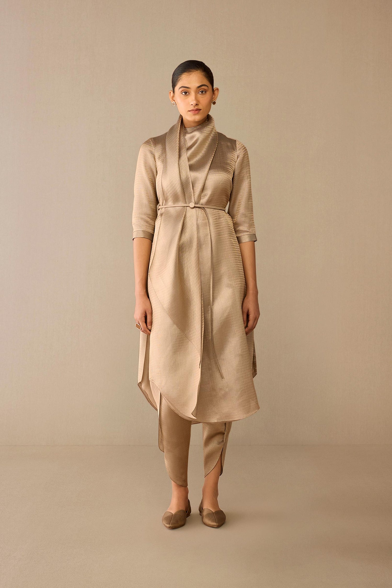  Brocade Avaia Tunic Set – Metallics