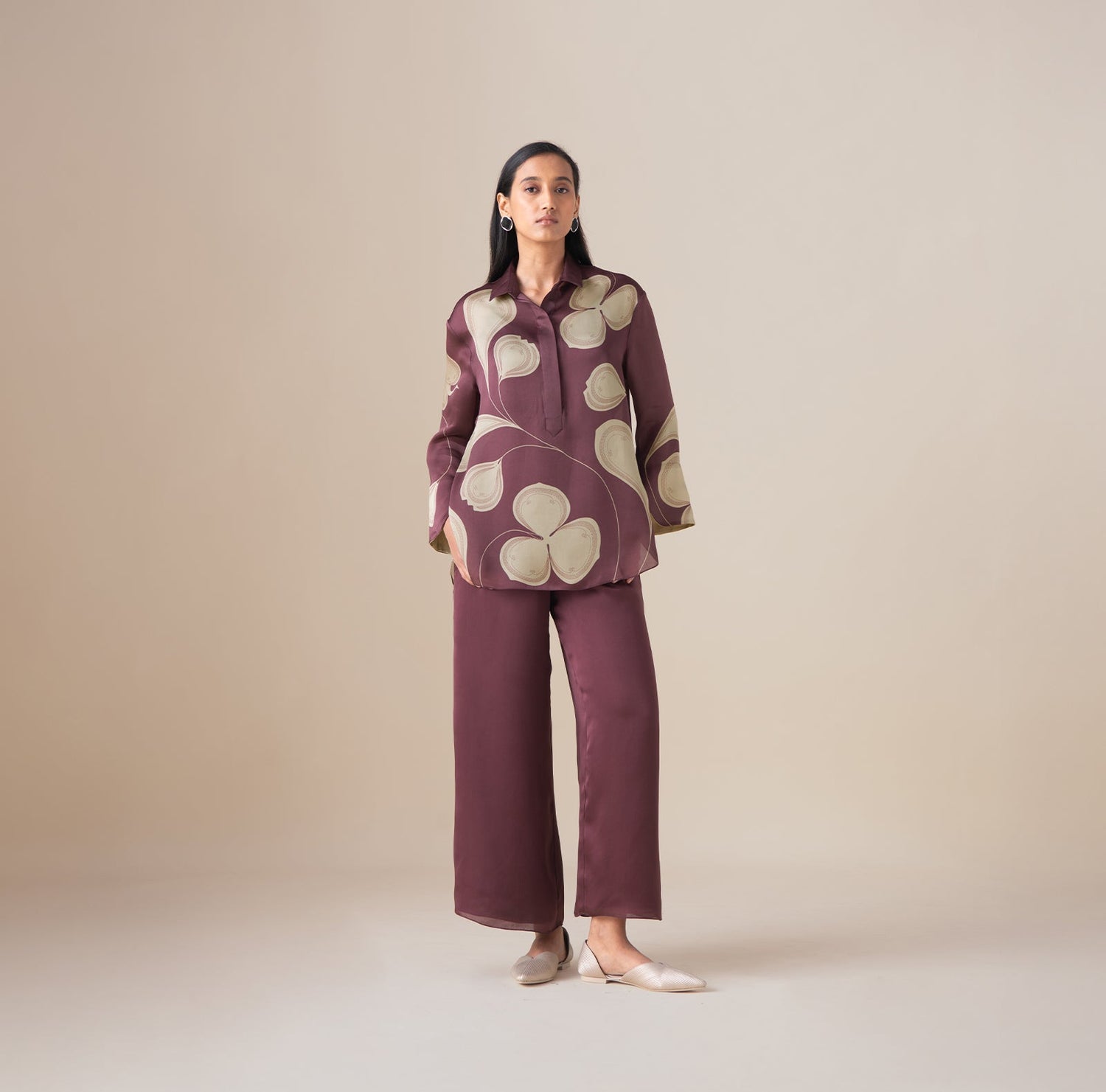  Organza Elah Shirt – Pink