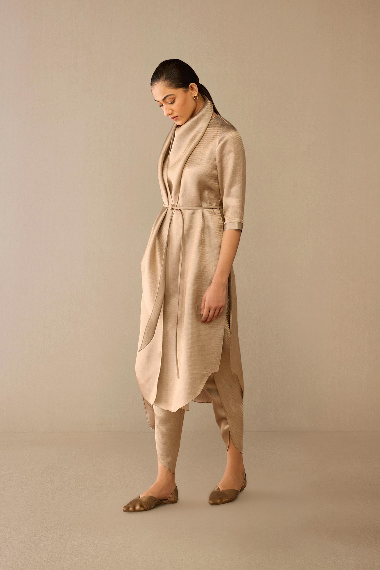  Brocade Avaia Tunic Set – Metallics