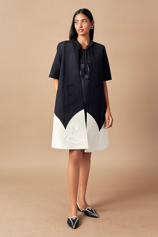 Silk Nargis Jacket – Black