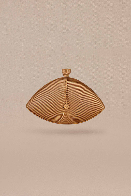 Faux Lether Iman Clutch – Metallics