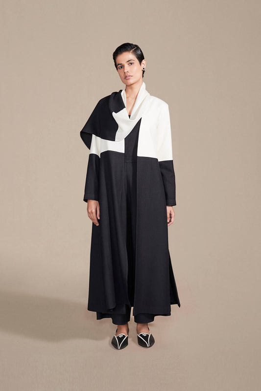 Wool Zayda Jacket Set – Black