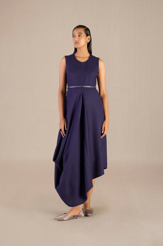 Wool Ruwa Dress – Purple
