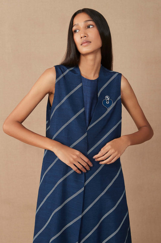 Chanderi Núr Jacket Set – Multicolor