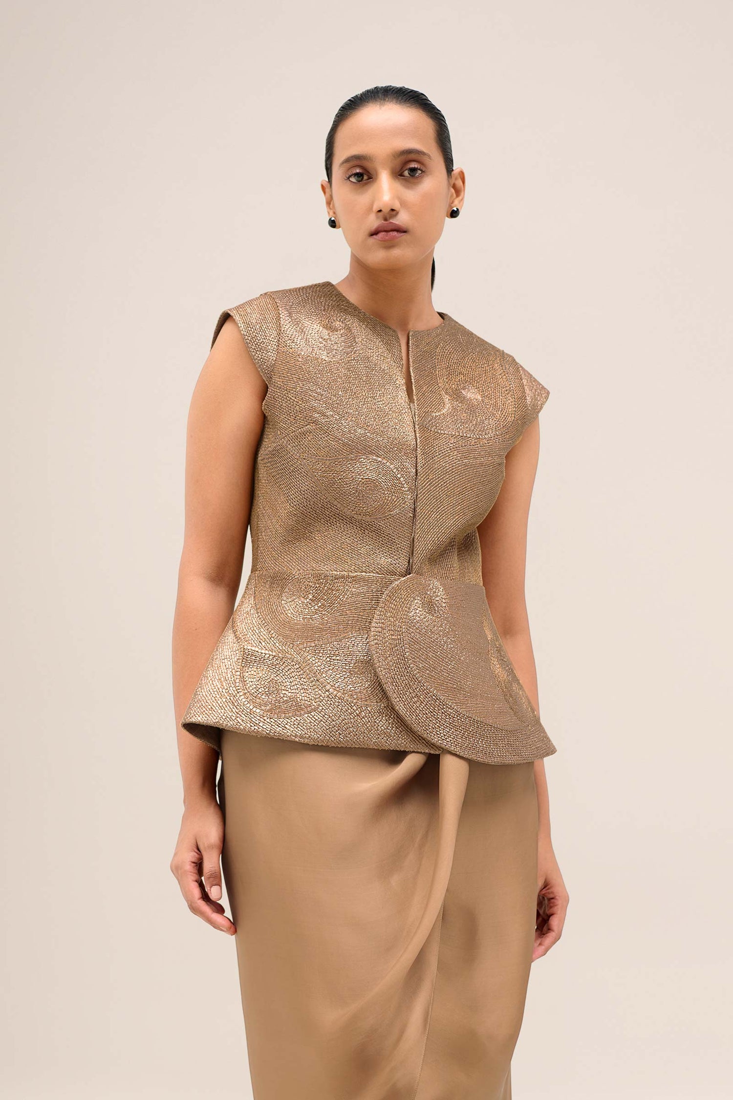  Metallic Noor Jacket Set – Metallics