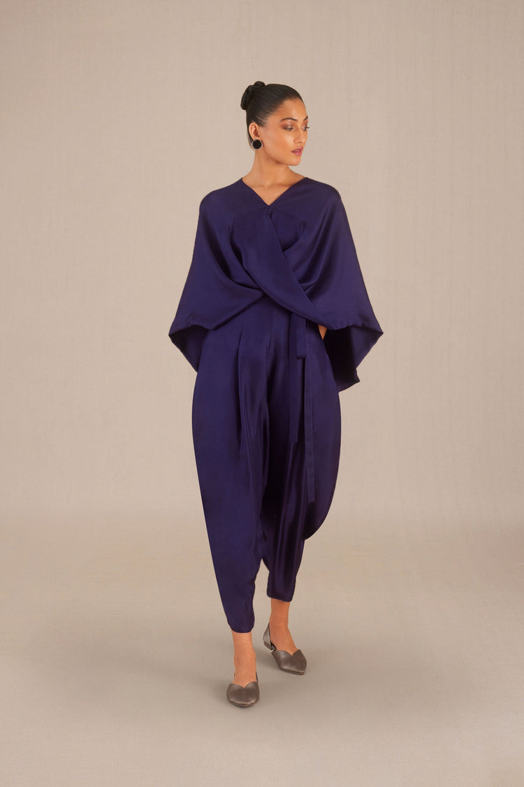 Zayna Top Set - Deep Purple