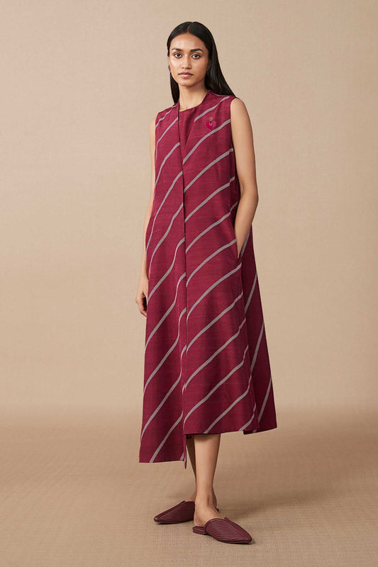 Chanderi Núr Jacket Set – Multicolor