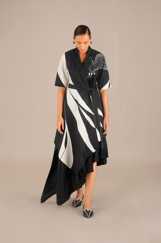 Organza Suha Jacket – Black