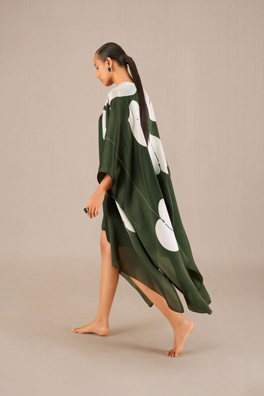 Organza Amani Cape Set – Green