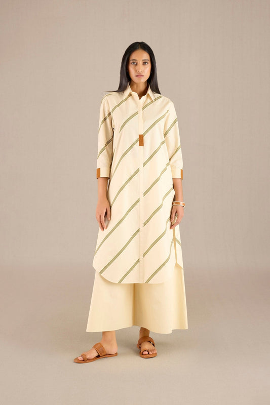 Cotton Nima Tunic Set – Ivory