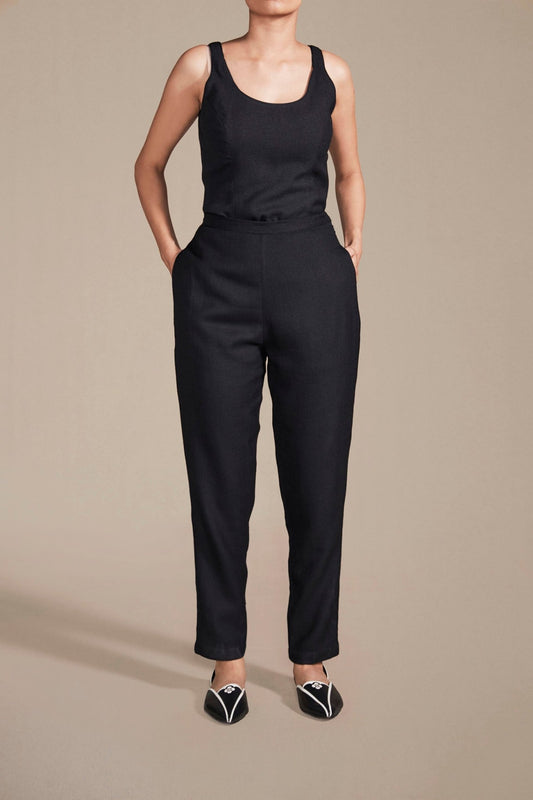 Wool Liana Pants – Black