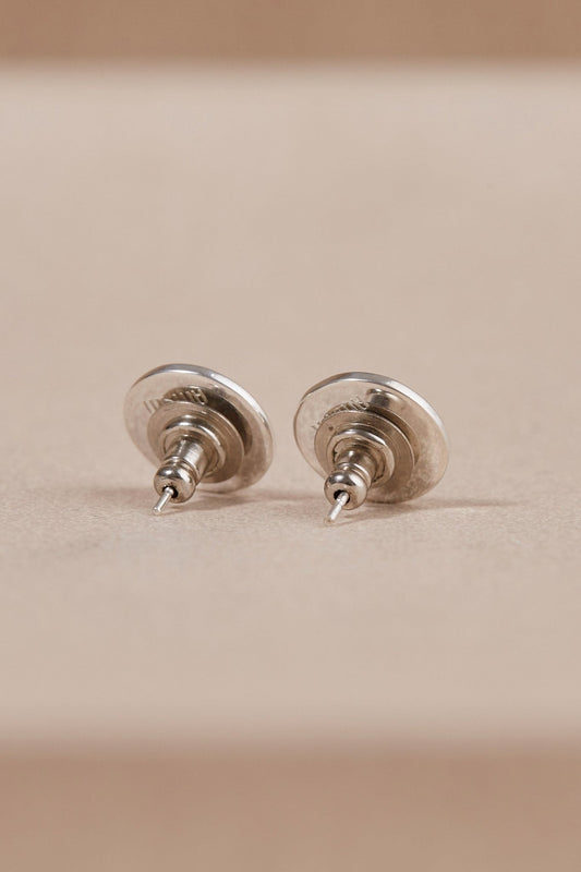 Enamel Lana Studs – Red