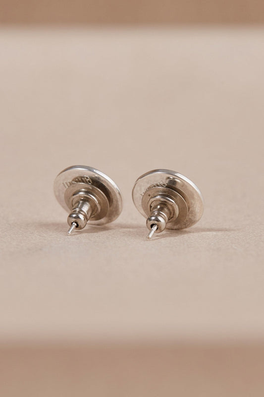 Enamel Lana Studs – Black