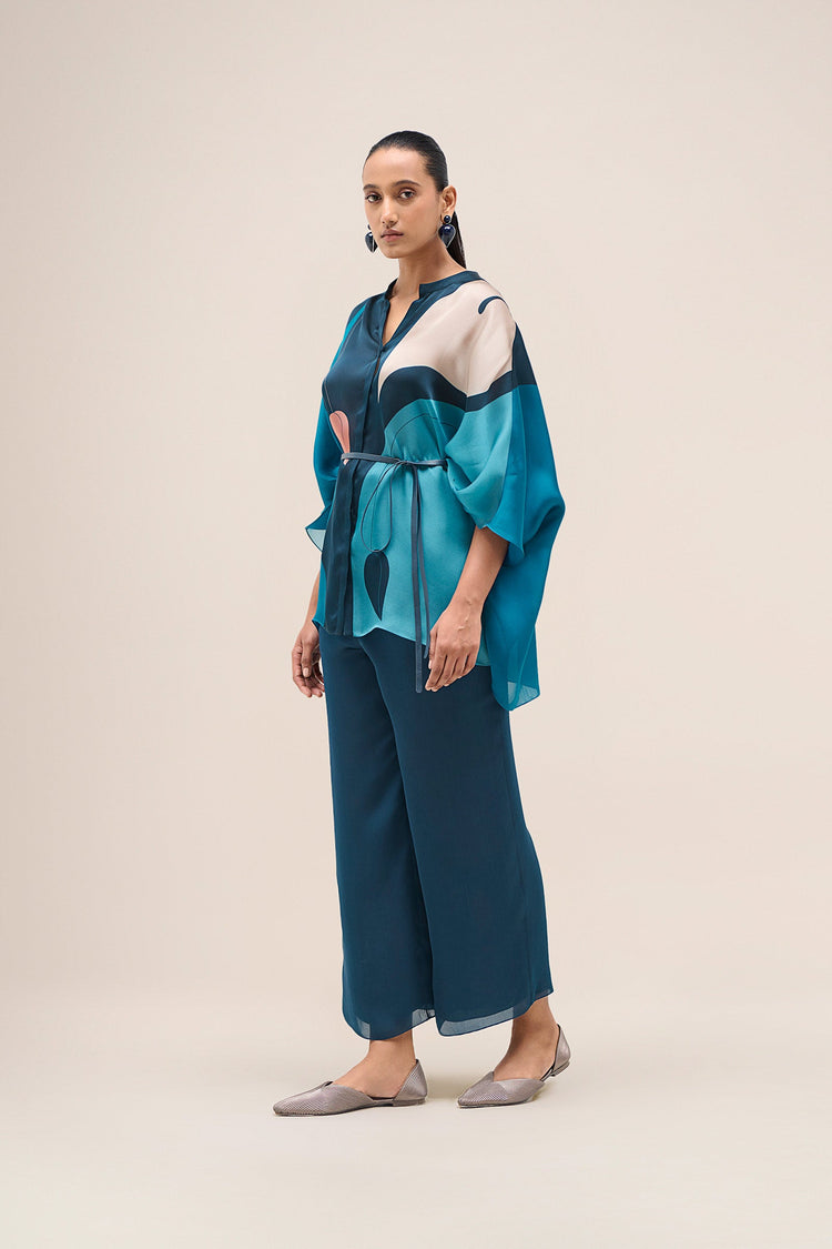 Miya Kaftan Shirt Set