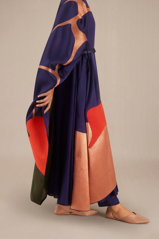 Silk Siah Kurta Set – Purple