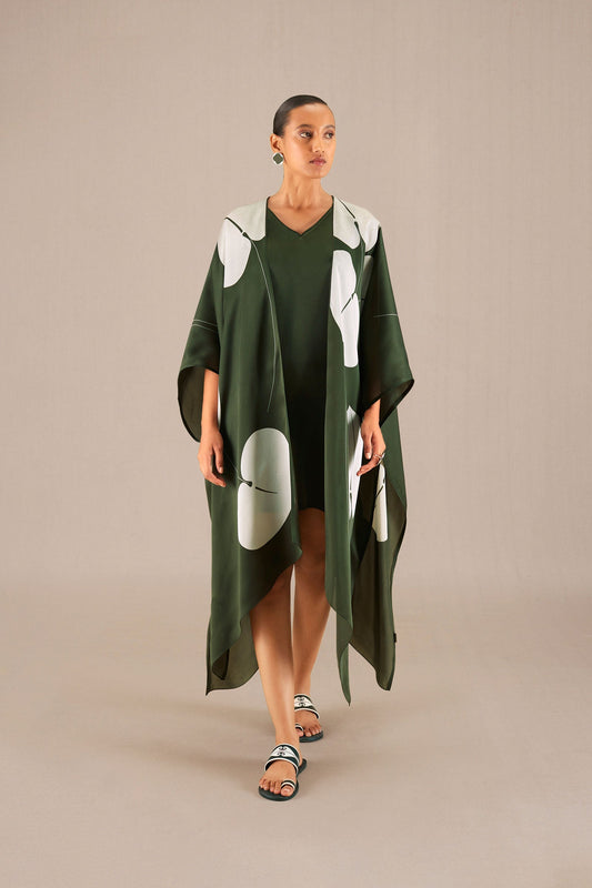 Organza Amani Cape Set – Green