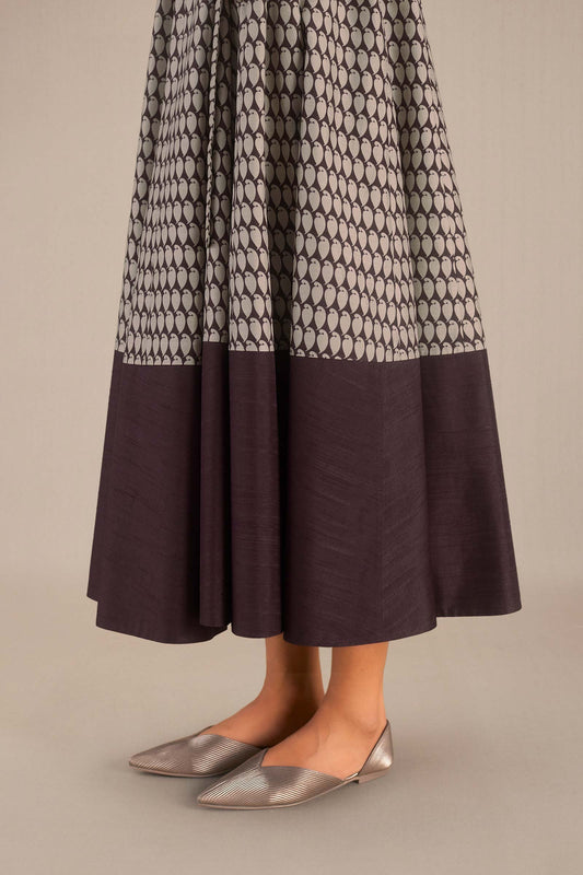 Silk Anaya Dress – Beige