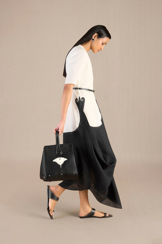 Linen Taara Dress – Black