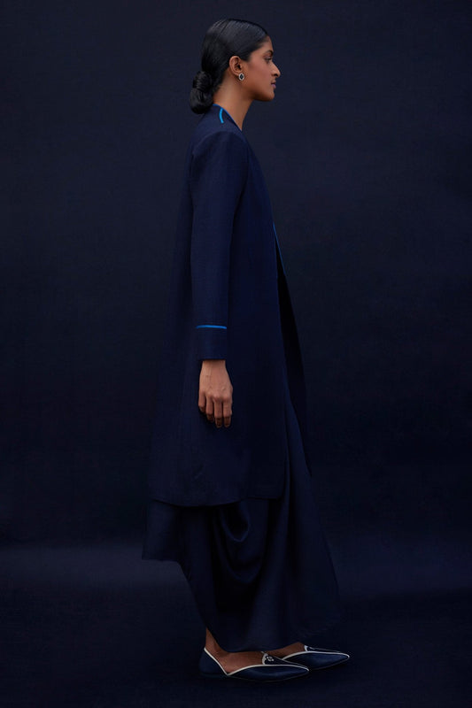 Wool Kaylah Jacket – Blue