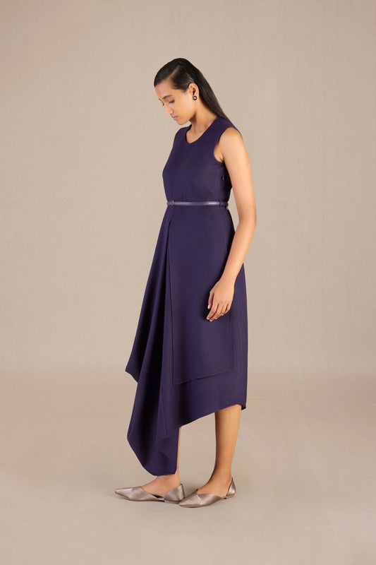 Wool Ruwa Dress – Purple