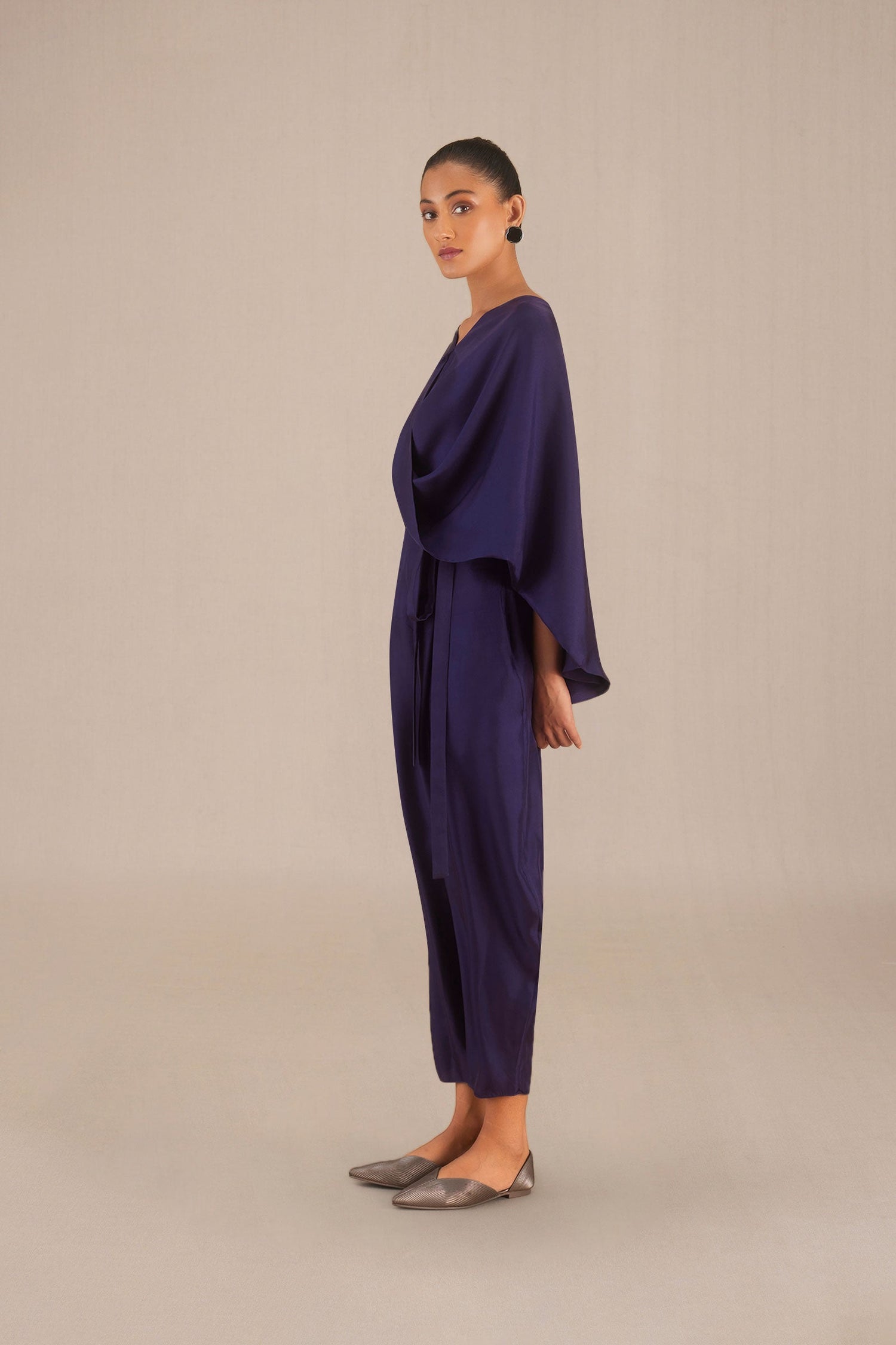 Zayna Top Set - Deep Purple 