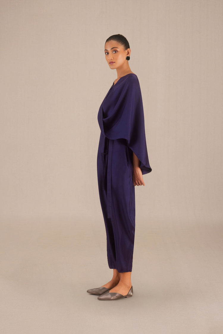 Zayna Top Set - Deep Purple