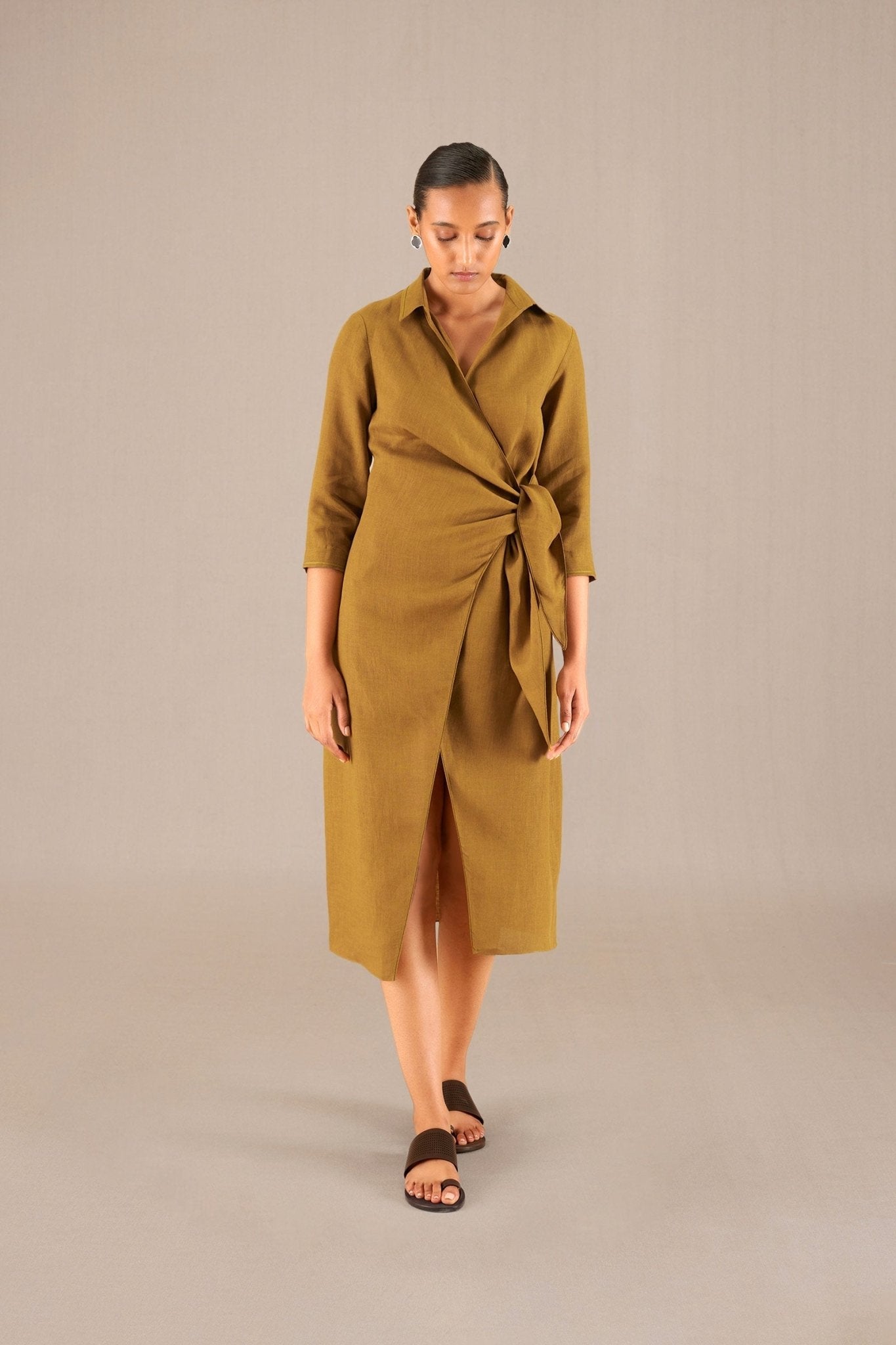 Isla Dress - Camel