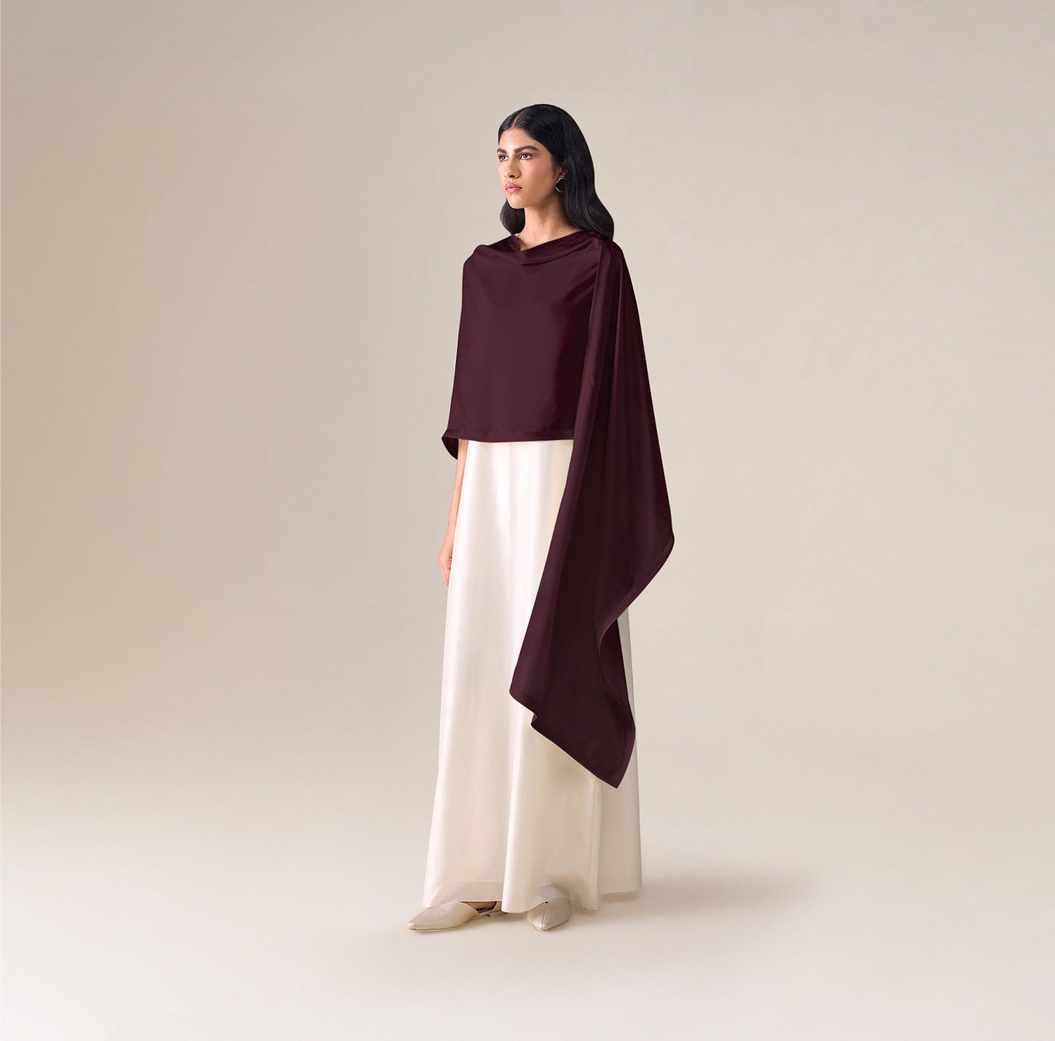  Silk Ivelle Scarf – Red