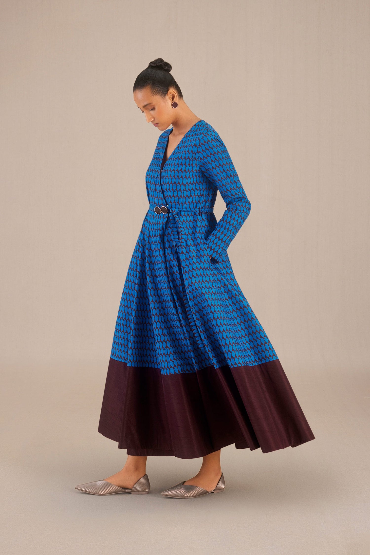Dina Dress - Cobalt 